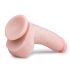 Easytoys - dildo s modom - prisesek - 20 cm - naravna barva