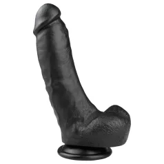 Easytoys - dildo s priseskom in modom - 20 cm - črn