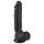 Easytoys - dildo s priseskom in modami - 22,5 cm - črn