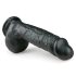 Easytoys - dildo s priseskom in modami - 22,5 cm - črn