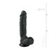 Easytoys - dildo s priseskom in modami - 22,5 cm - črn