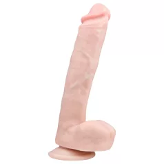   Easytoys - dildo z modom in modom - sesalec - 26,5 cm - naravna barva