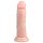 Easytoys - realistični dildo s priseskom - 15,5 cm - naravna barva