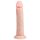 Easytoys - realistični dildo s priseskom - 20,5 cm - kožna barva