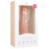 Easytoys - realistični dildo s priseskom - 20,5 cm - kožna barva