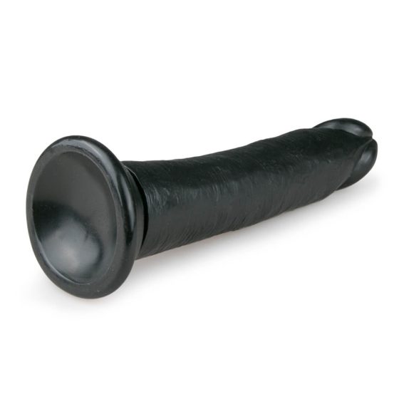 Easytoys - pripenjalni realistični dildo (20,5 cm) - črn