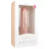 Easytoys - dildo z oprijemalko - ekstra velik 28,5 cm - naraven