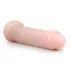 Easytoys - dildo z oprijemalko - ekstra velik 28,5 cm - naraven