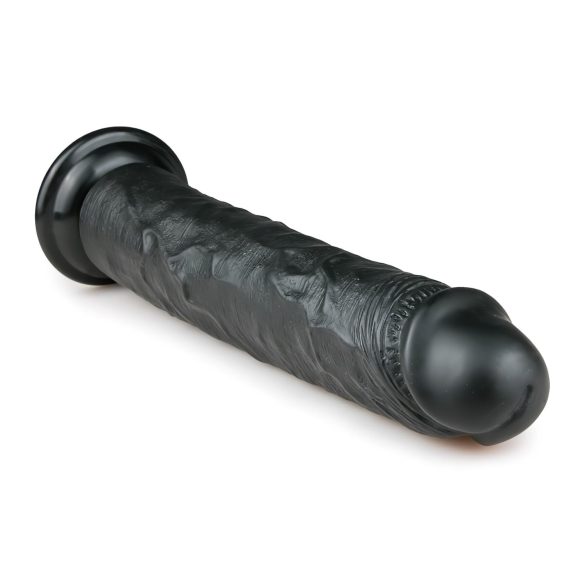 Easytoys - dildo z nastavkom - ekstra velik - črn - 28,5 cm