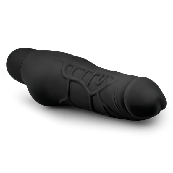 Easytoys Power Vibe - vibracijski penis - silikon - črn