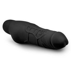   Easytoys Power Vibe - navaden silikonski vibrator za penis (črn)