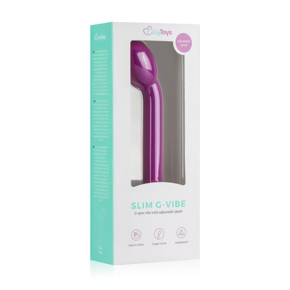 Easytoys Slim - G-točka vibrator (vijoličen)