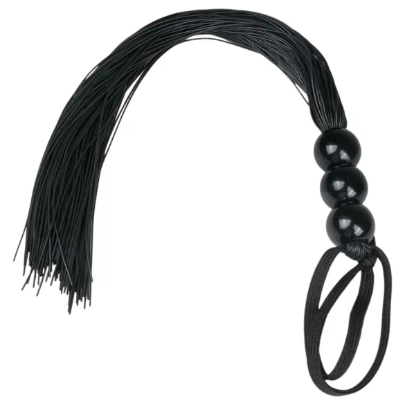 Easytoys - bič - silikon - črna