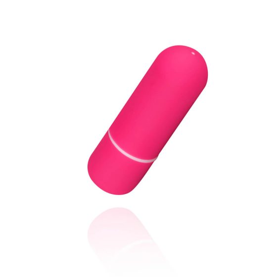 Easytoys - mini vibrator s palico (roza)
