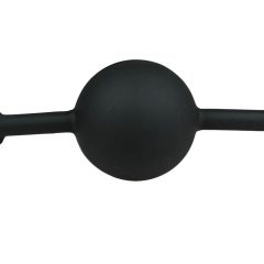Easytoys - Ustnice s silikonsko kroglico (črne)