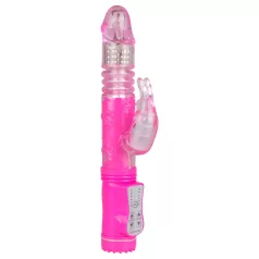 EasyToys Bunny - sunčasti vibrator (roza)