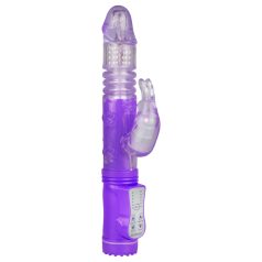 Easytoys Bunny - vrtljivi vibrator (vijolična)