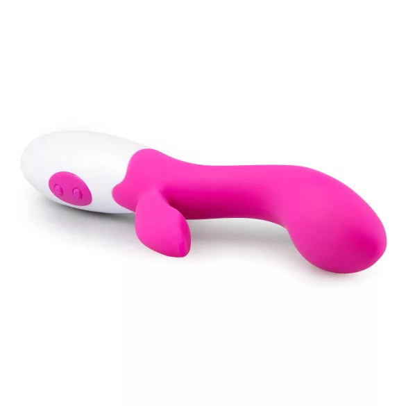 Easytoys Lily - vibrator za klitoris z ročajem - roza
