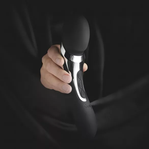 Sway No.1 Wand - vibracijska masažna palica 2v1 - akumulatorska - črna