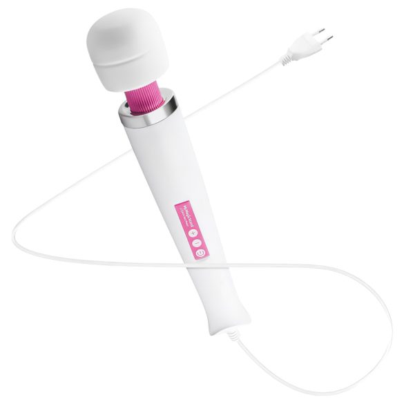 MyMagicWand - masažni vibrator za telo - močan - bela/roza