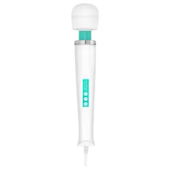 MyMagicWand - močan masažni vibrator - bela-turkizna