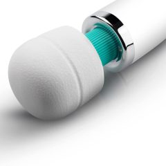 MyMagicWand - močan masažni vibrator (belo-turkizna)