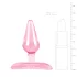 Easytoys The Assifier - mini analni čep (rožnata)