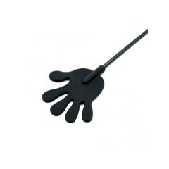 Rimba - silikonski jahalni pripomoček z roko - 40 cm (črn)