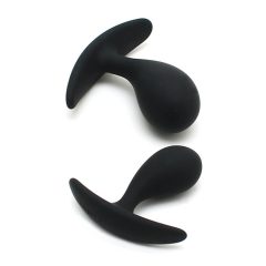   Rimba Copenhagen - Komplet analnih vibratorjev - črni (2 kosa)