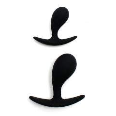   Rimba Copenhagen - Komplet analnih vibratorjev - črni (2 kosa)