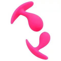 Rimba Copenhagen - analni čep set - roza - 2 kosa