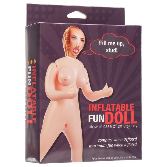 Inflatable Fun - napihljiva lutka za seks - ženska