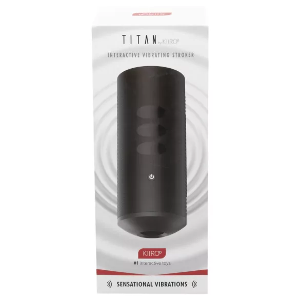 Kiiroo Titan - interaktivni masturbator - črna