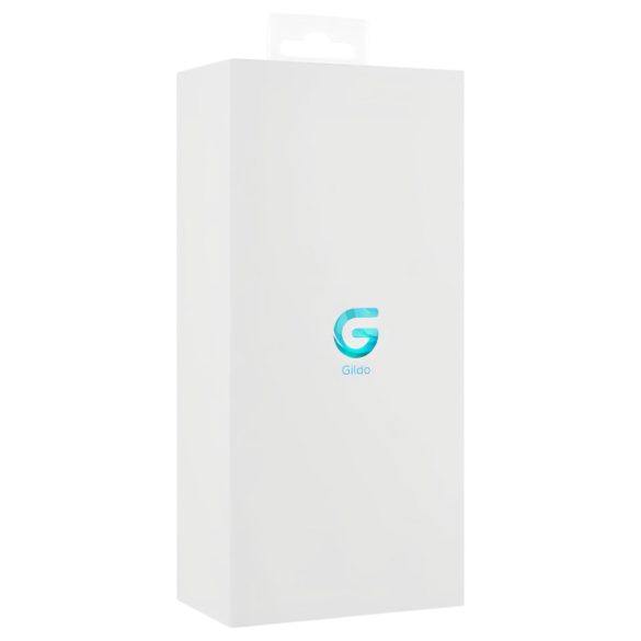 Gildo Glass No. 5 - stekleni dildo spiralni - prozorno modra