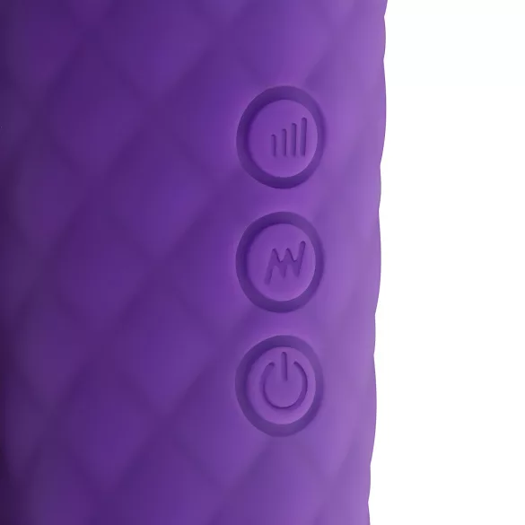 EasyToys - mini masažni vibrator - polnilni - vijoličen