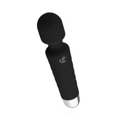   EasyToys Mini Wand - vibracijski masažni pripomoček za polnjenje (črn)