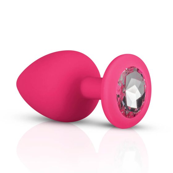 Easytoys Diamond - komplet analnih vibratorjev (roza)