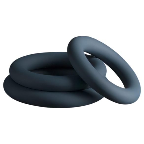 Boners - komplet erekcijskih obročkov - 3 kosi - siva
