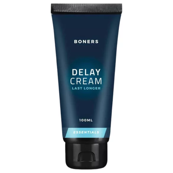 Boners Essentials - krema za zakasnitev orgazma za moške - 100 ml
