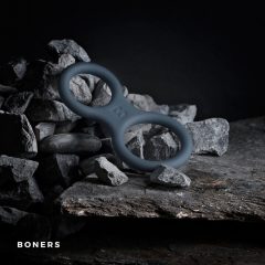 Boners Classic - obroček za penis in moda v enem (siv)