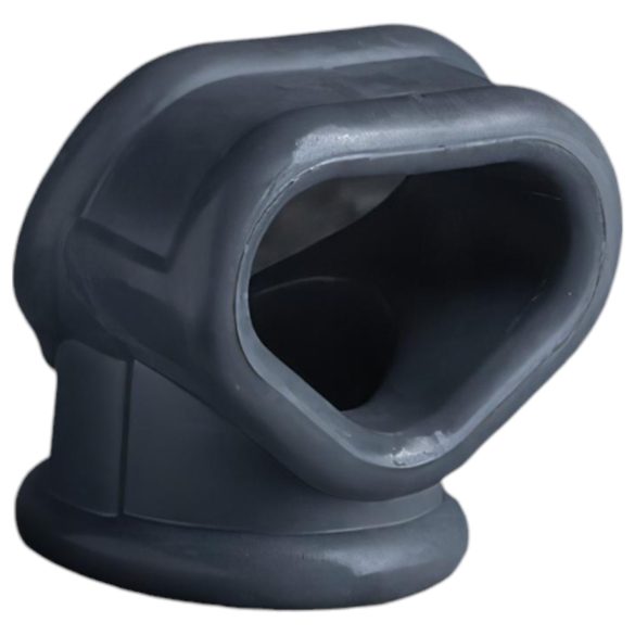 Boners - obroč za penis in moda - 2v1 - silikon - siva