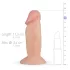 Real Fantasy Archi - realistični dildo - 11,5 cm - natur