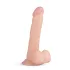 Real Fantasy Felix - realistični dildo s testisi - 22 cm naravna barva