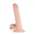 Real Fantasy Felix - realistični dildo s testisi - 22 cm naravna barva