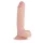 Real Fantasy Glynn - dildo s testisi - realističen - 25cm - natur