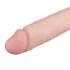 Real Fantasy Glynn - dildo s testisi - realističen - 25cm - natur
