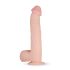 Real Fantasy Lexon - realistični dildo s testisi - 33 cm - natur
