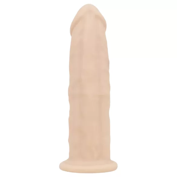 Real Fantasy Winston - vibrators z priseskom - 19 cm - naravna barva