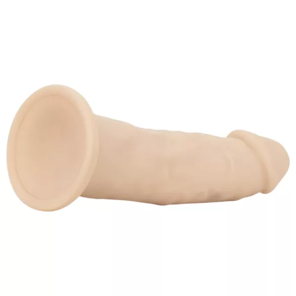 Real Fantasy Winston - vibrators z priseskom - 19 cm - naravna barva