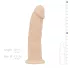 Real Fantasy Winston - vibrators z priseskom - 19 cm - naravna barva